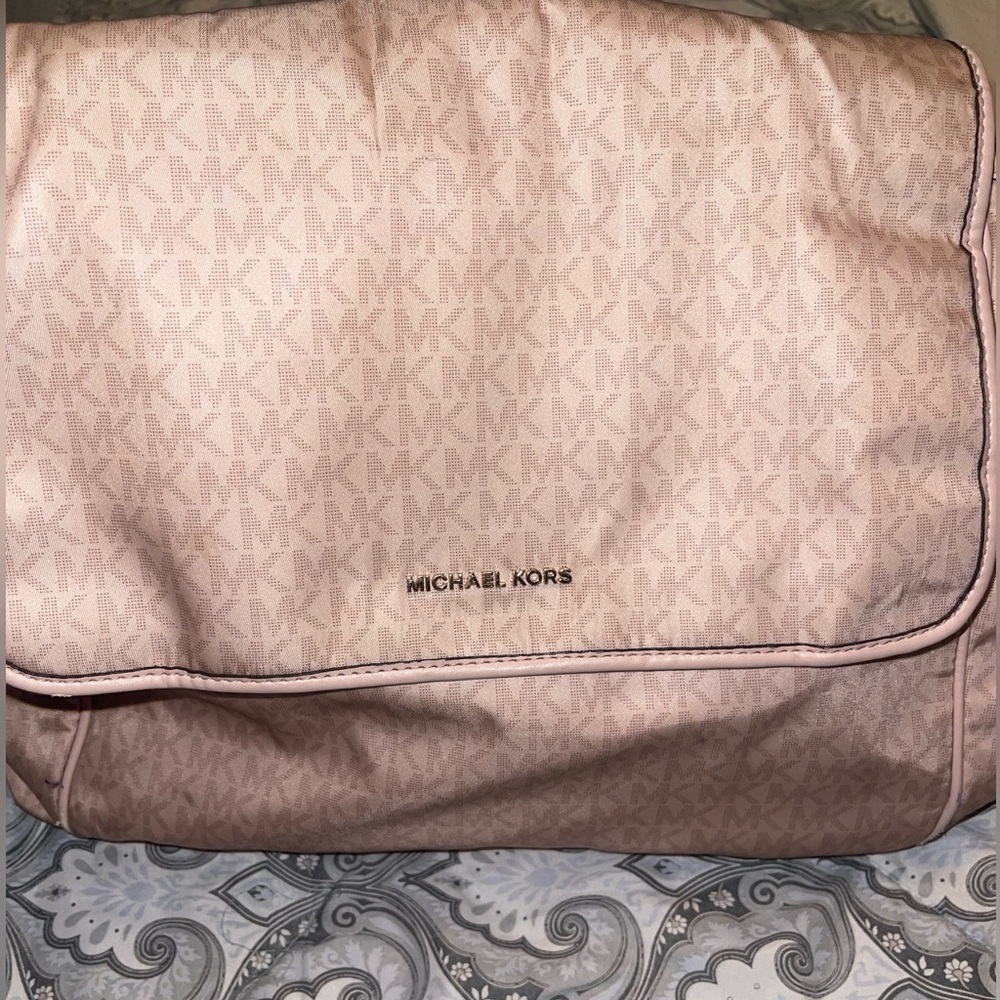 Michael Kors Blush Monogram Shoulder Bag